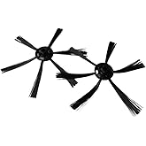 Escovas Escovinha Para Aspirador Robô Compatível Wap Multilaser Obaduster Mondial (1 Par)