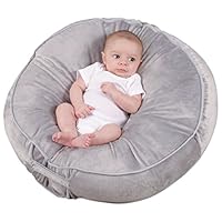 Leachco Podster Plush Sling-Style Infant Lounger - Gray