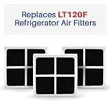 K&J 3-Pack LG LT120F Compatible Air Filters - Fits LT120F and ADQ73214404 Refrigerator Air Filters - Fresh Air Filter 3-Pack