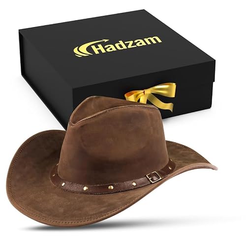 HADZAM Mmagnetic Gift Box Packed Arthur Morgan Style Leather  display picture 2