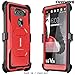 COVRWARE AEGIS Series CASE for V20 with Built-in [Screen Protector] Heavy Duty Full-Body Rugged Holster Armor Case [Belt Swivel Clip][Kickstand] - Red