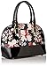 Anne Klein Shimmer Down LZ Satchel Bag, Sorbet Pink Multi/Black, One Size
