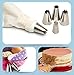 Cake Decorating Tips 28 Piece Set - Premium Baking Tools includes 26 Stainless Steel Icing Piping Tips Nozzles, one Coupler, one Flower Nail and Storage Case for Cakes, Cupcake, Cookies, Pastry