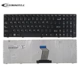 SUNMALL New Keyboard Replacement with Frame for IBM LenovoIdeapad G570 Z560 Z560A Z560G G575 G780 G770 Z565 Series Laptop/Notebook Black US Layout(6 Months Warranty)