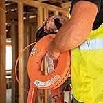 Klein-Tools-56383-Fish-Tape-Multi-Groove-Fiberglass-Wire-Puller-with-Nylon-Tip-Optimized-Housing-and-Handle-100-Foot-x-0182-Inch