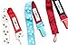 Pacifier Clip for Boys and Girls By TamTchu - Unisex Stylish Designs - 3 Pack - Cute Pacifier /Teething Ring Holder - Pacifier Leash - Unique Baby Shower Gift