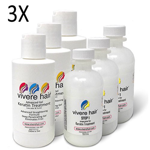 Buy Professional Grade Vivere Keratin Blowout Hair Treatment 15oz