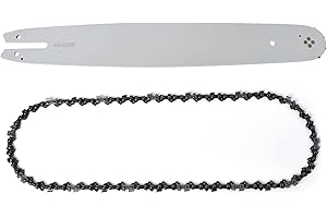 16-inch Saw Chain and Guide Bar for Stihl MS170 MS180 MS192 MS200 MS210 MS211 009 3/8" Pitch Chainsaw