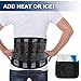 Lower Back Brace Support, Lumbar Support Belt for Back Pain Relief - Waist Backbrace with 3 Lumbar Pad for Sciatica, Scoliosis and Herniated Disc - Dual Adjustable Straps Breathable Mesh Panels-2XL