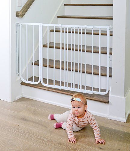 Cardinal Gates 10.5" Extension for Stairway Special Gate and Auto Lock Gate, White