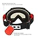 G4Free Adult Motorcycle Motocross Goggles ATV Racing Goggles Ski Glasses UV Protection Anti-Fog Dirt Bike Mx Goggle Glasses and Ski Snowborading