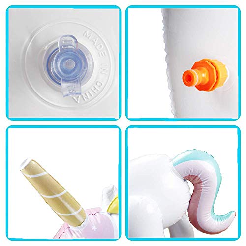 WISHTIME Giant Inflatable Unicorn Sprinker - Newest Unicorn Yard Sprinkler Water Toy for Adults Kids,Over 4 Feet Tall