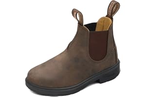 Blundstone Kids 565 Chelsea Boots,Rustic Brown, 3 AUS/4 Kids US