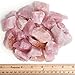 Digging Dolls: 1 lb Rose Quartz Rough Rocks from Madagascar - Large 1