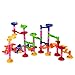 Super Tower Set Marble Run - Junior Set - STEM Toy - An Educational Building Block Set with 105 Pieces Including Translucent Tubes with 30 Glass Marbles