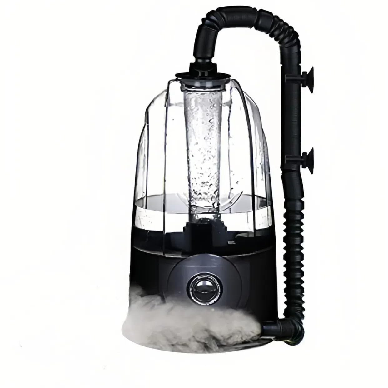 Coospider Reptile Fogger Terrariums Humidifier Fog Machine Mister 3L Large Tank 380ml/hr High Volume Fog Ideal for Paludarium/Vivarium/Reptiles/Amphibians/Herps (Single-tube)