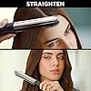 INFINITIPRO BY CONAIR 2-in-1 Stainless Styler, Curl/Wave or Straighten, 1-inch, Black