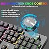 FELiCON K620 Wireless Gaming Keyboard and Mouse Combo, Mechanical Feel Rechargeable 100% Keyboard 4800 mAh, 16 Light Up…