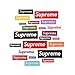 Calculs Iron on Hip Hop Patches Multi-Sized Embroidered Letters for Skateboarding Clothing Rock DIY 22 Pcs/Set