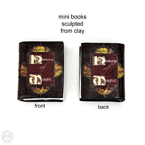 HISTORY OF MAGIC School of Magic Mini Book FRAMED Home Décor Ornament by Book Beads - Thumbnail 2