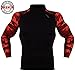 DRSKIN Men's Long Sleeve Compression Shirts Top Sports Workout Running Athletic Gym Baselayer Dry Cool (RSB-MRE92, 3XL)