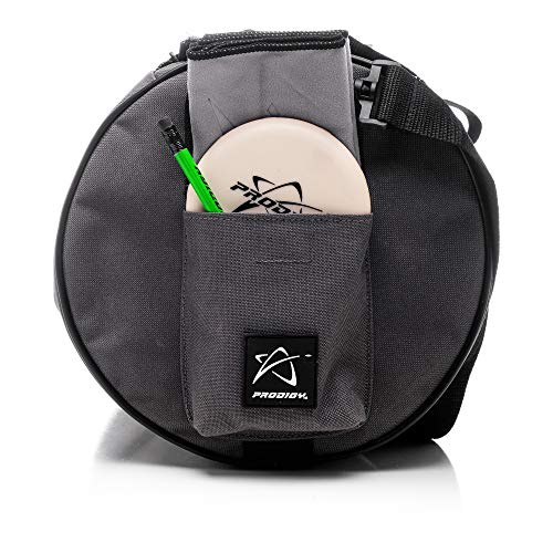 Prodigy Disc Practice Bag V2 - Disc Golf Bag - 30-45 Discs - Stay Organized for Travel or Field Work (Gray)
