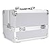 Amdirect Fashion Makeup Travel Case Jewelry Box Lockable Cosmetic Organizer