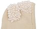 Bienvenu Kids Hat Winter Cold Weather Crochet Earmuff Beanie Hat Scarves Neck Warmer 1 Piece Set, Beige