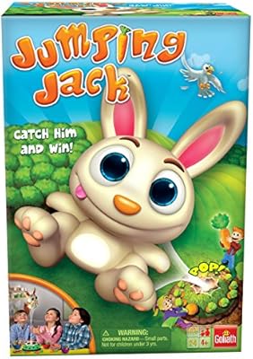 Amazon Com Jumping Jack Game By Goliath Pull Out A Carrot And Watch Jack Jump Toys Games