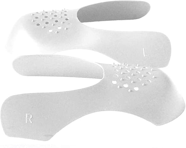 Amazon スニーカー先端つま先シールド つま先 先端プロテクター プロテクター シューツリー シューキーパー スニーカーシールドプロテクター靴の折り目防止 皺防止 シューズヘッド 靴カバー シューズ スニーカー ホワイト シューズ バッグ