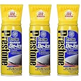Prestone Windshield De-icer - 11 oz (AS242) - 3 Cans Included