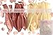 Rose Gold Confetti Balloons | 12 inch Original Latex Balloons for Birthday Party Decorations, Bridal and Baby Shower, Wedding (20 Pack)