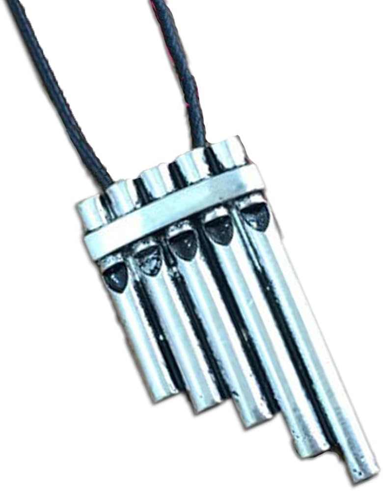 Peter Pan Flute Pendant Necklace, Pan Movie Jewelry
