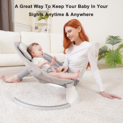 Bellababy Bluetooth Baby Swing for Infants, Compact & Portable Baby