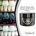 Activated Charcoal Teeth Whitening Powder Peppermint Flavor, Whiten Teeth by Natural Coconut Activated Charcoal Gently for Enamel 2.11 oz