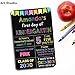 Art Studio Chalkboard Style First Day of School Reusable Easy Clean Decoration Sign Photo Props 8''x 12'' Metal Tin -Customizable with Liquid Chalk Markers