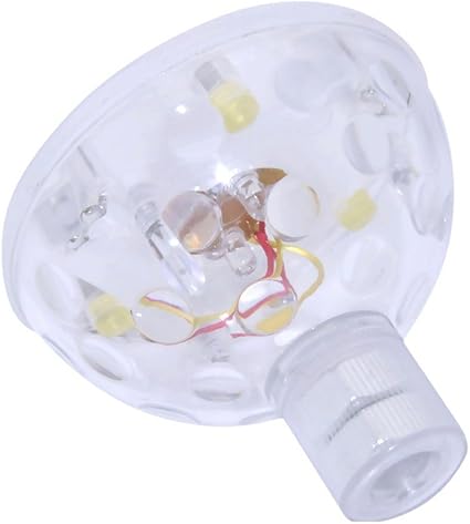 Amazon Ueasy Ledカラーライト 照明rgb光るライト 五種発光モード 防水ledライト 水中 Ledディスコライト バスルーム お風呂に パーティ プール 浴槽 Spaライト カラフルな浮動ランプ 水中ライト