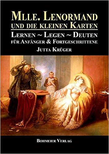 Mlle Lenormand Und Die Kleinen Karten Amazon De Kruger Jutta Bucher