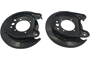FengTeeh 2Pcs Rear Brake Backing Plate Left & Right Side for 2005-2015 Nissan Xterra, for 2005-2019 Nissan Frontier 44030-EA070 44020EA070