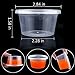 50 Pack 4oz. Slime Containers with Lids