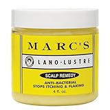 Marc's Lano-Lustre Scalp Remedy, Anti-Bacterial Stops Itching & Flaking 4oz