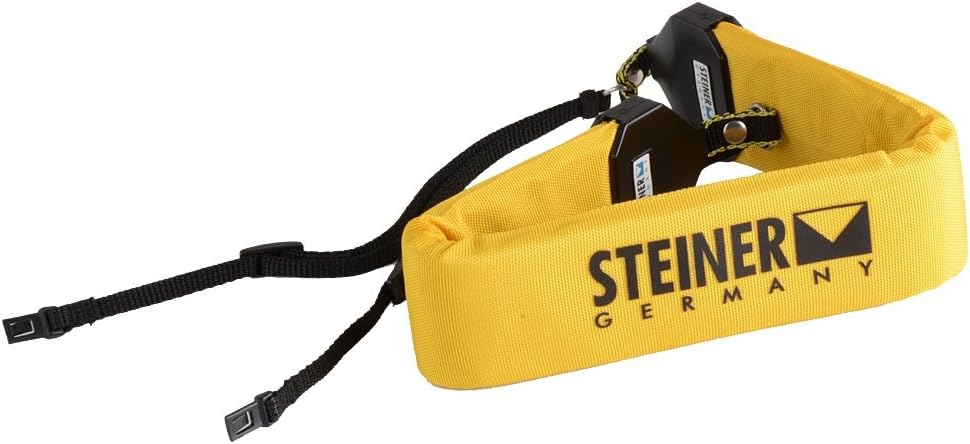 Steiner 76800001 - Correa para prismáticos Steiner Marine Navigator (Flotante), Negro