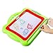 Magnetic Drawing Board, Geekper Green Erasable Colorful Magna Doodle Drawing Board Toys for Kids Writing Sketching Pad, with 5 Shape Stamps