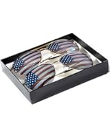 Goson&reg; American Flag Mirror Aviator Sunglasses