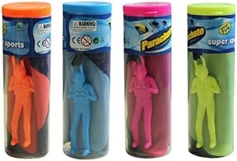 OverDose Kids Toy Mini Parachute Hand Throwing Educational Toy Random Color