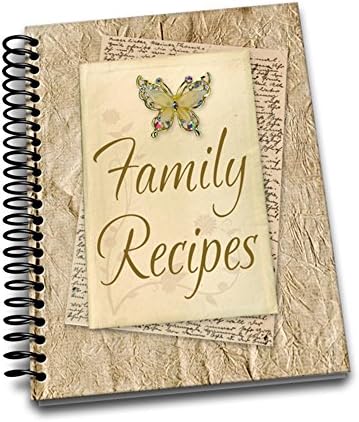 Family Recipes | 8 X 10 | Spiral Bound Notebook | Recipes Blank Notebook Spiral-bound โ 2018