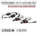 QUAKEWORLD 9006 HB4 LED Headlight Bulbs Conversion Kit CREE 5000LM 6500K All in One Car Led Bulbs HID or Halogen Headlight Replacement,1 Year Warranty