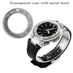 Neuupesen GA2100 Transparent Case with Metal Bezel