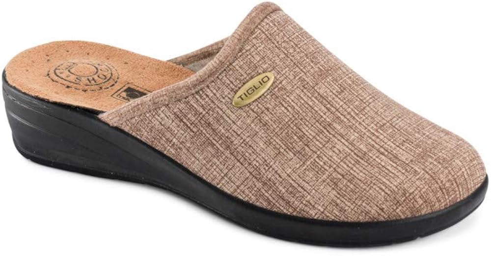 2293 Beige tiglio Pantofole Ciabatte Invernali da Donna Art Scarpe e borse  farmaki.gr