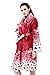 Women's Plush Soft Warm Fleece Bathrobe Household Hotel Kimono Robes With Pocket